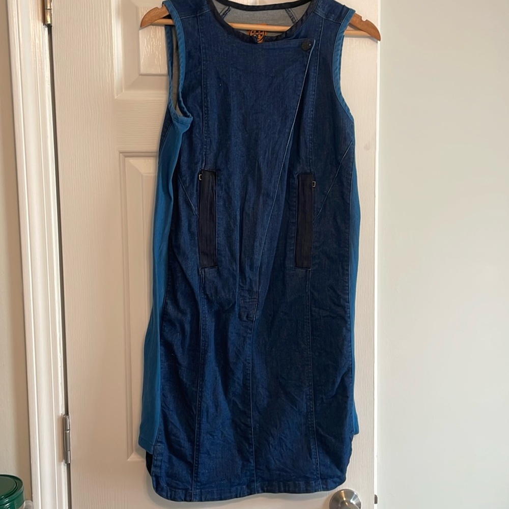 Tory Burch Denim Pencil Dress